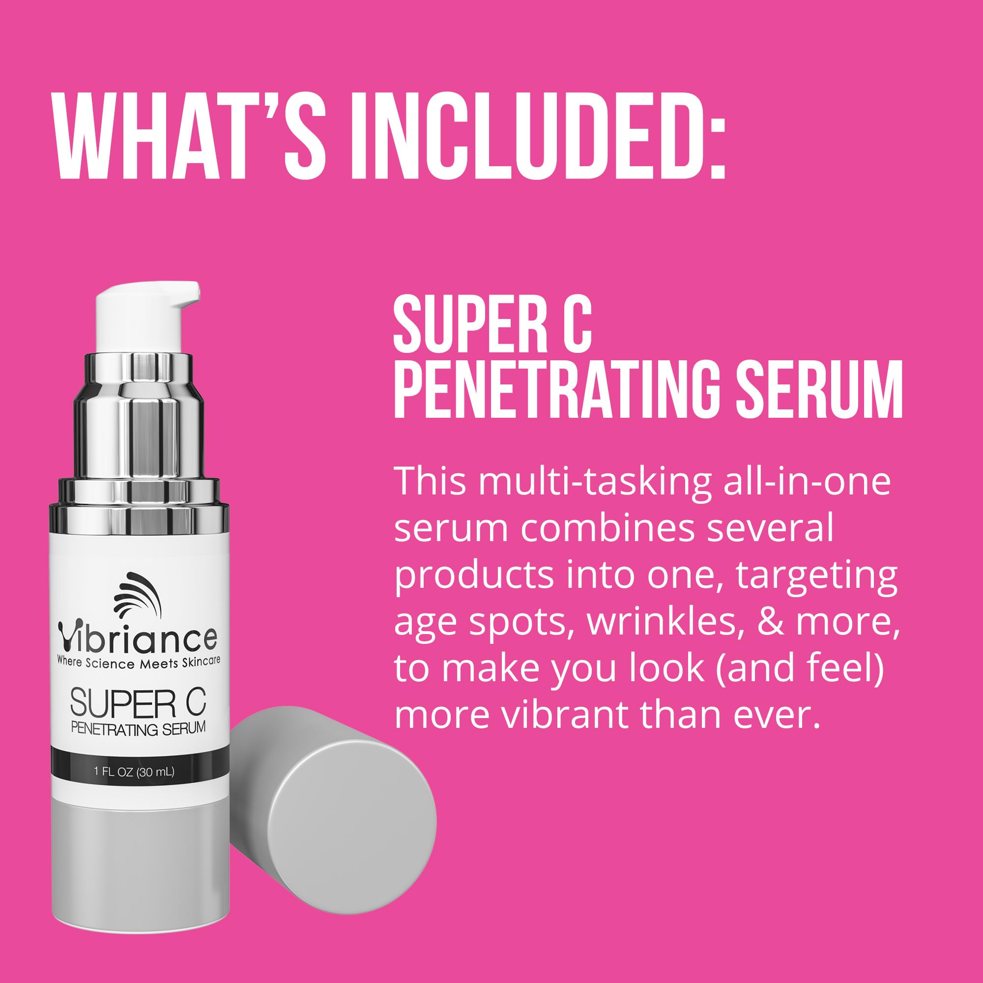 Vibriance Lightweight Cream tube highlighting ultra-light texture for hydration.