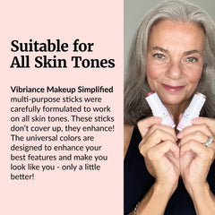 Vibriance Radiance Stick formula is paraben-free and cruelty-free for sensitive skin.