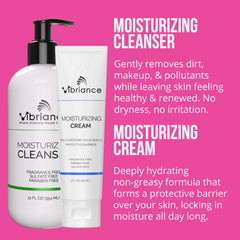 Vibriance Sheer Zinc Sunscreen tube showing non-white residue protection.