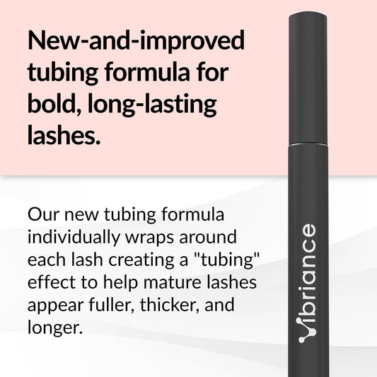 Vibriance Volumizing Mascara after application showing lifted lashes.