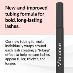 Vibriance Volumizing Mascara after application showing lifted lashes.