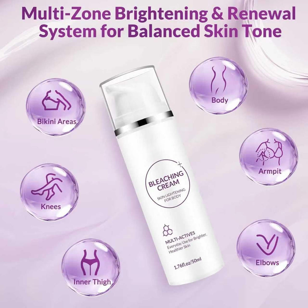 VicGFHS Skin Bleaching Cream elbows knees for an even tone