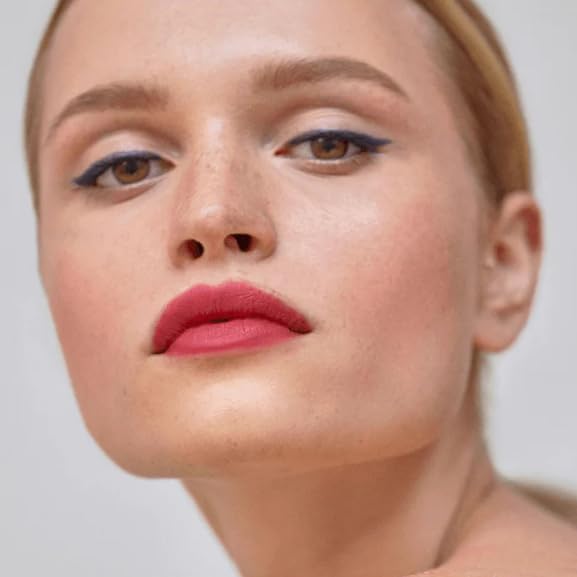 Victoria Beckham Beauty lip tint bitten-effect packaging close-up highlights premium design.
