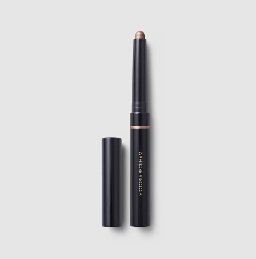 Victoria Beckham EyeWear Longwear Eyeshadow Stick Shroom swatches reveal shimmer storm grey