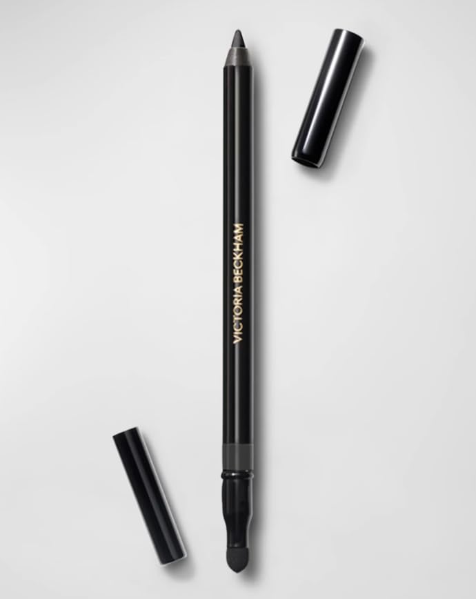 Victoria Beckham Satin Kajal ash close-up showing creamy waterproof texture.
