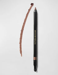 Victoria Beckham Satin Kajal Longwear Eyeliner Cinnamon tube shows creamy, long-lasting formula.