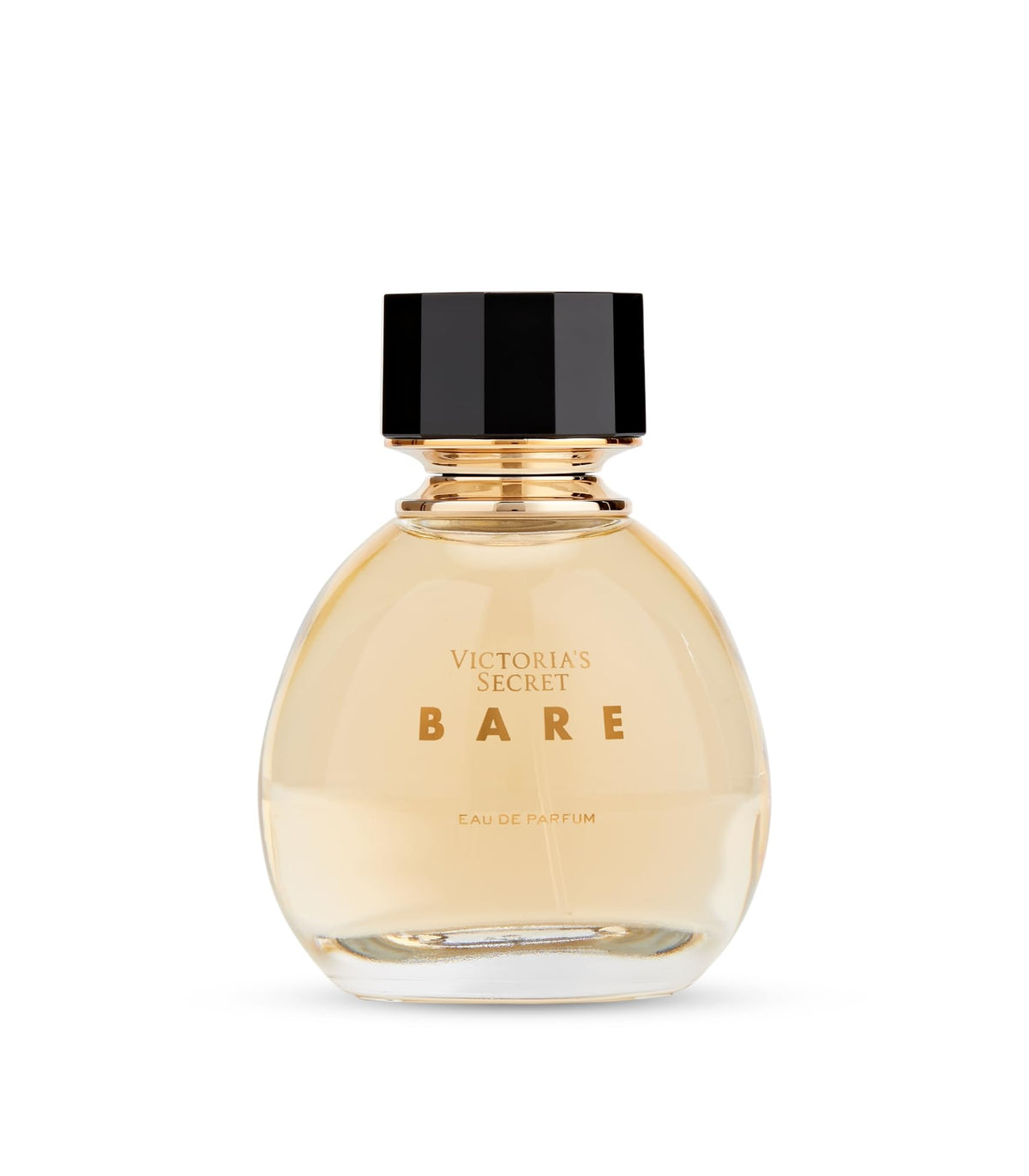 Victoria's Secret Bare EDP bottle front view shows long lasting aroma for daily wear