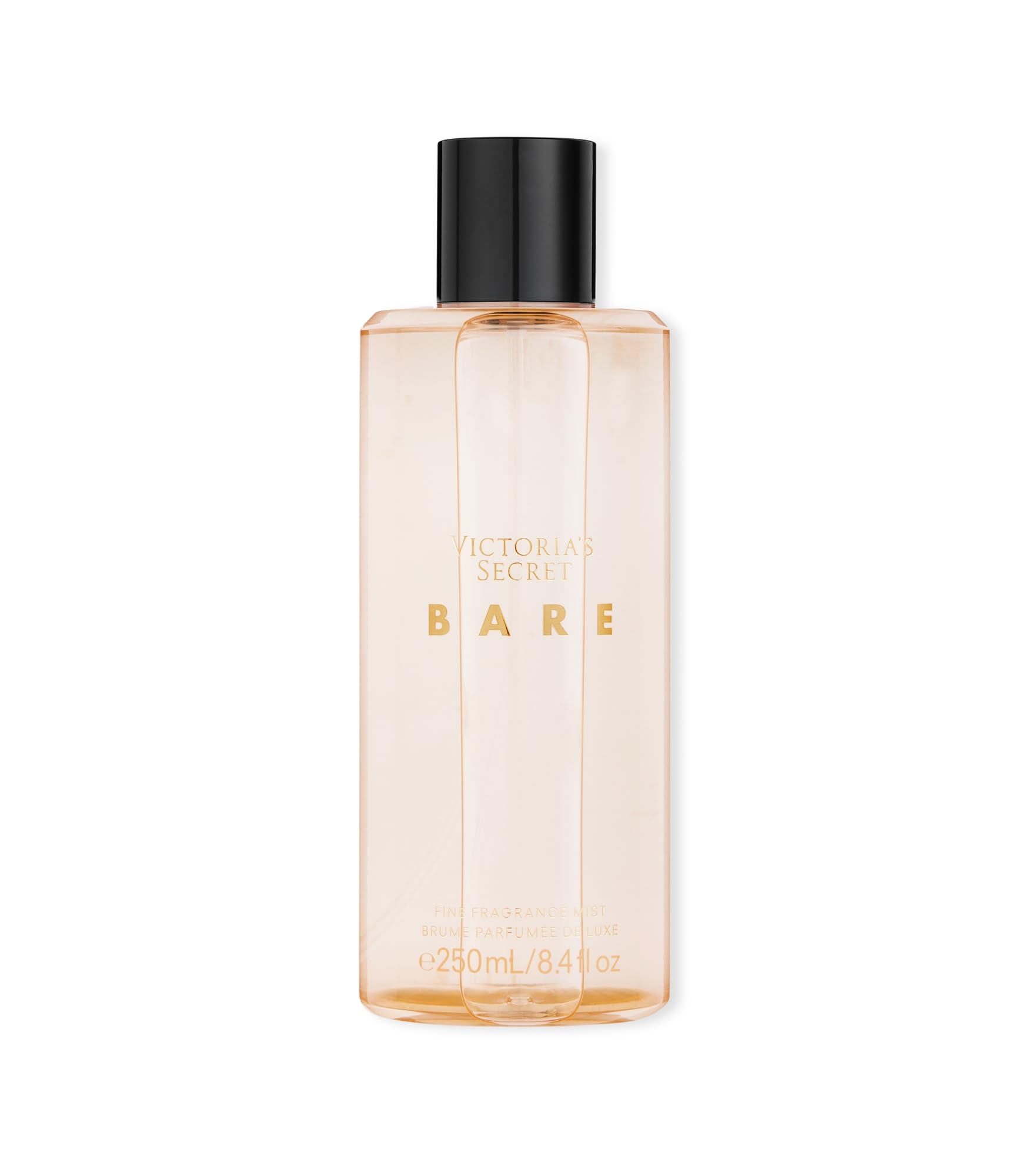 Victoria's Secret Bare Fragrance Mist bottle close-up released for a woody floral profile.