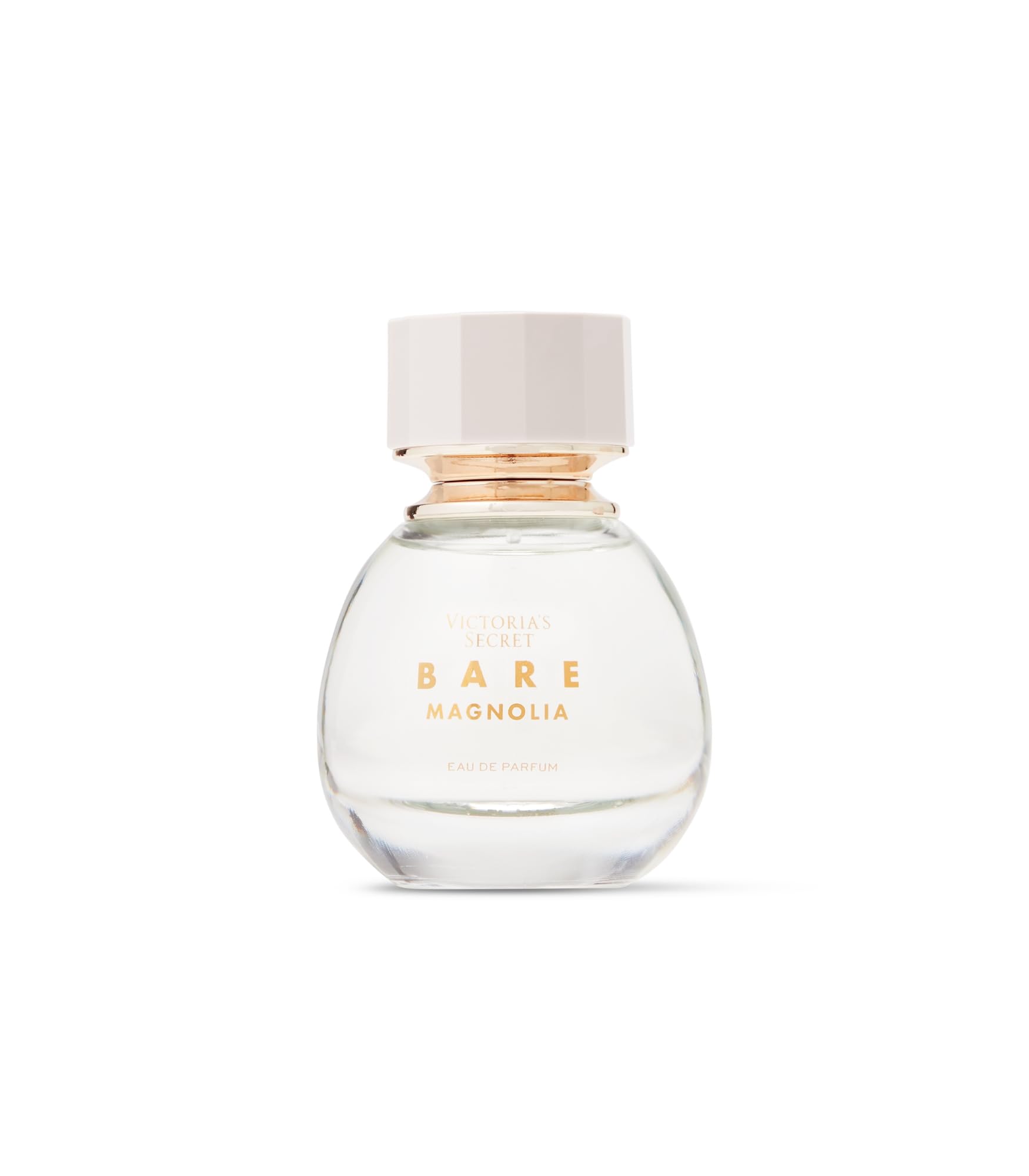 Victoria's Secret Bare Magnolia close-up highlighting orange flower and vanilla musk notes