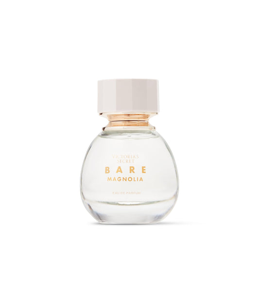 Victoria's Secret Bare Magnolia close-up highlighting orange flower and vanilla musk notes