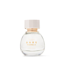 Victoria's Secret Bare Magnolia close-up highlighting orange flower and vanilla musk notes