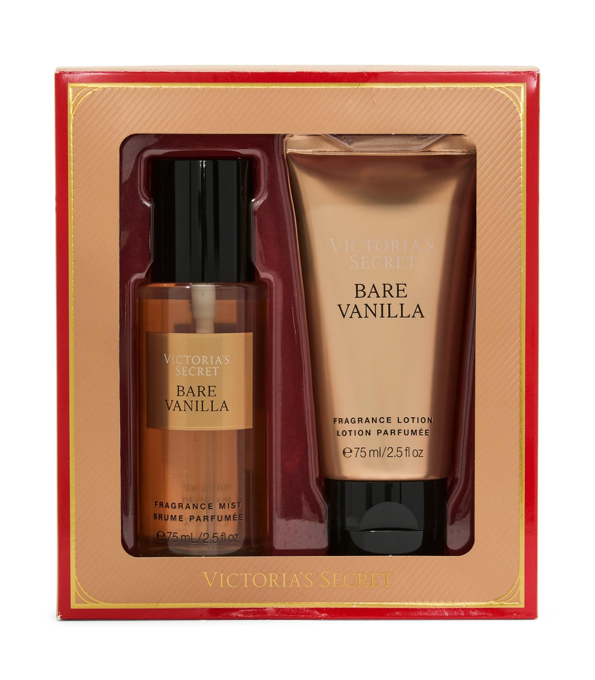 Victoria's Secret Bare Vanilla fragrance mist 75ml bottle for everyday wear