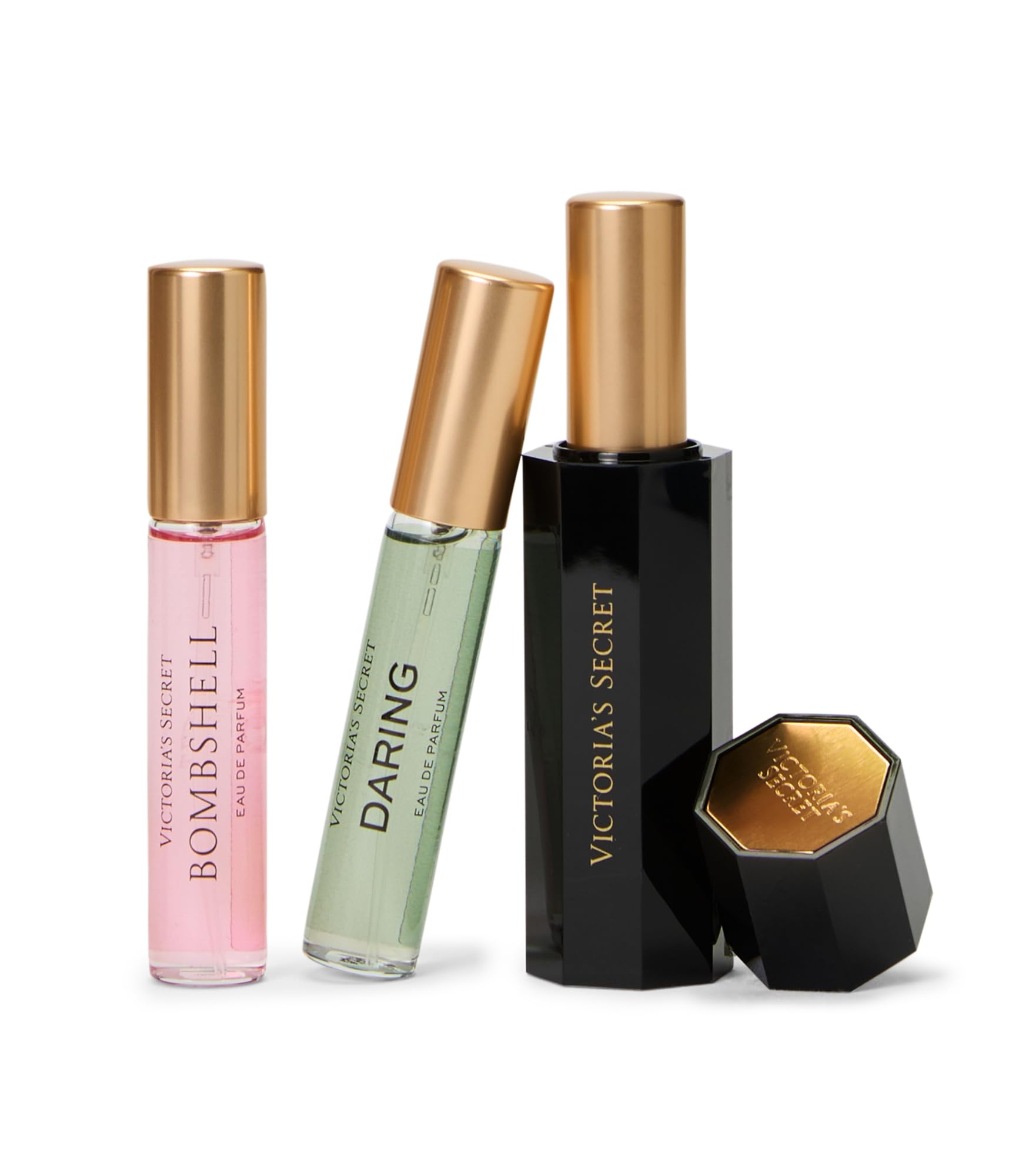 Victoria's Secret Bombshell mini bottle highlighting fruity floral notes for everyday wear.