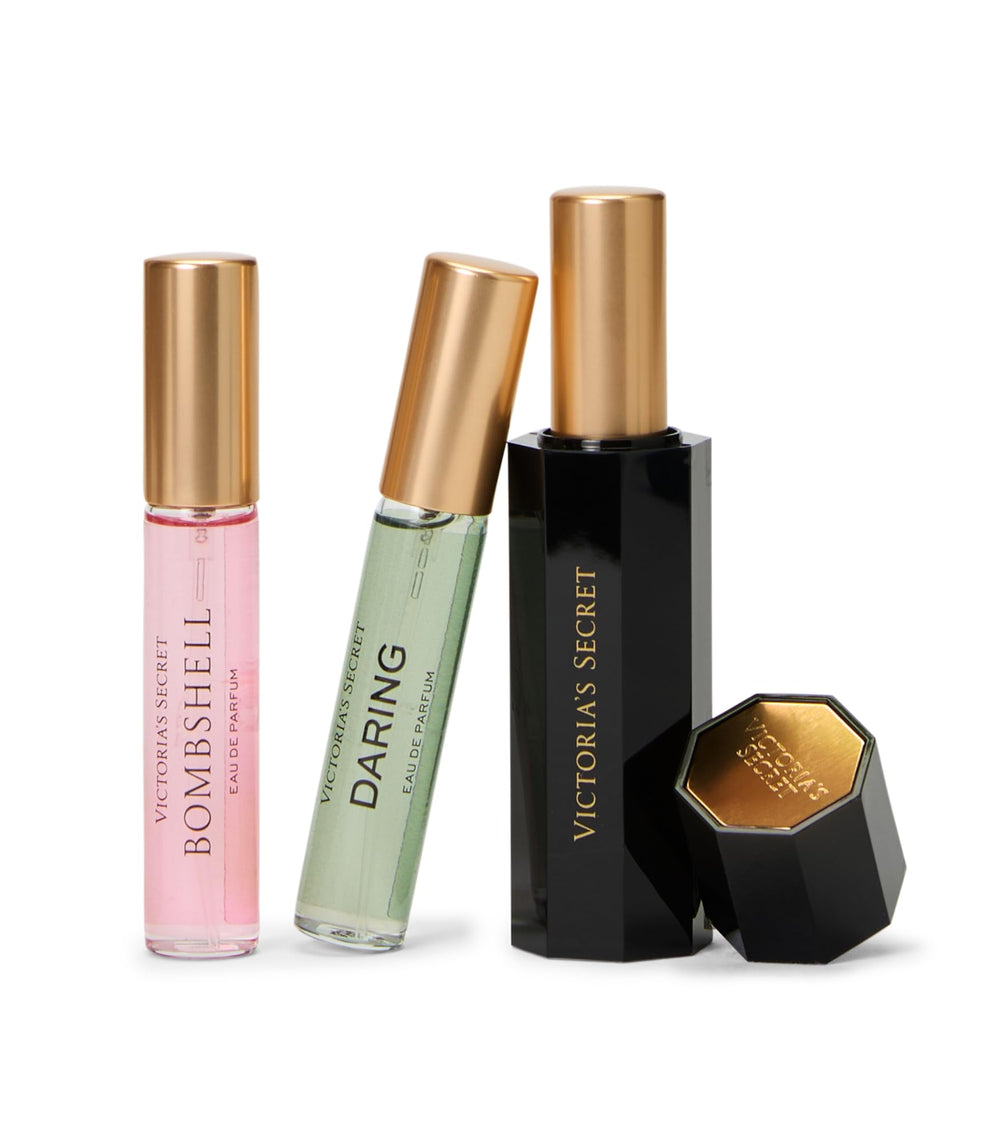 Victoria's Secret Bombshell mini bottle highlighting fruity floral notes for everyday wear.