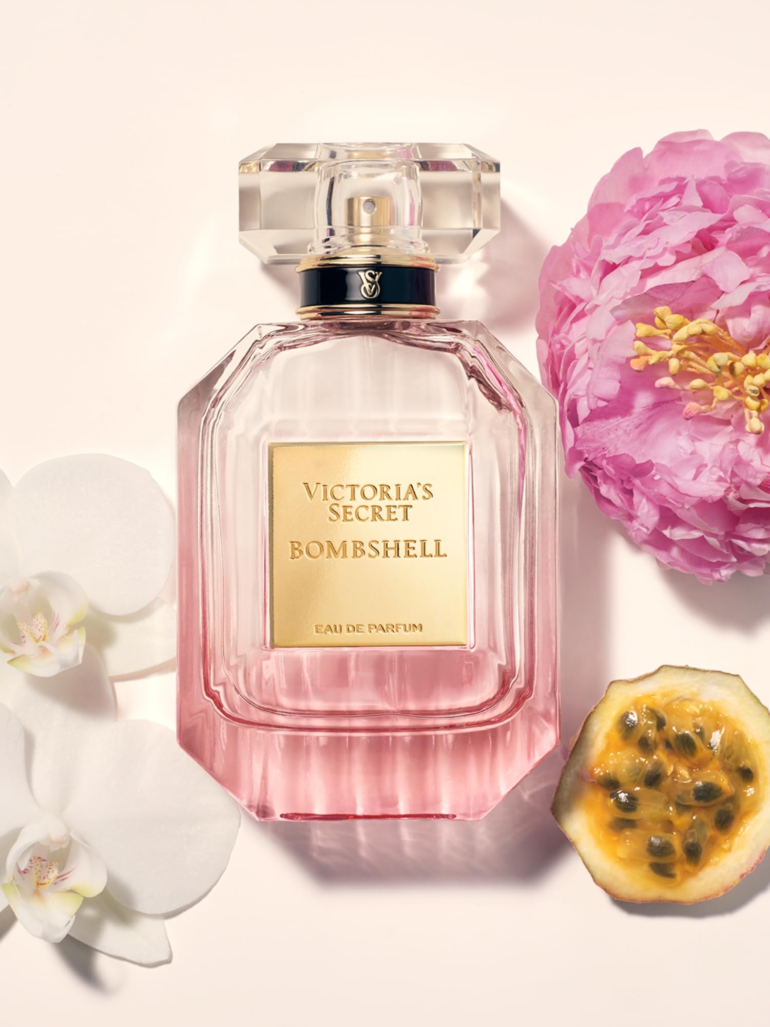 Victoria's Secret Bombshell purple passion fruit note adds tropical brightness