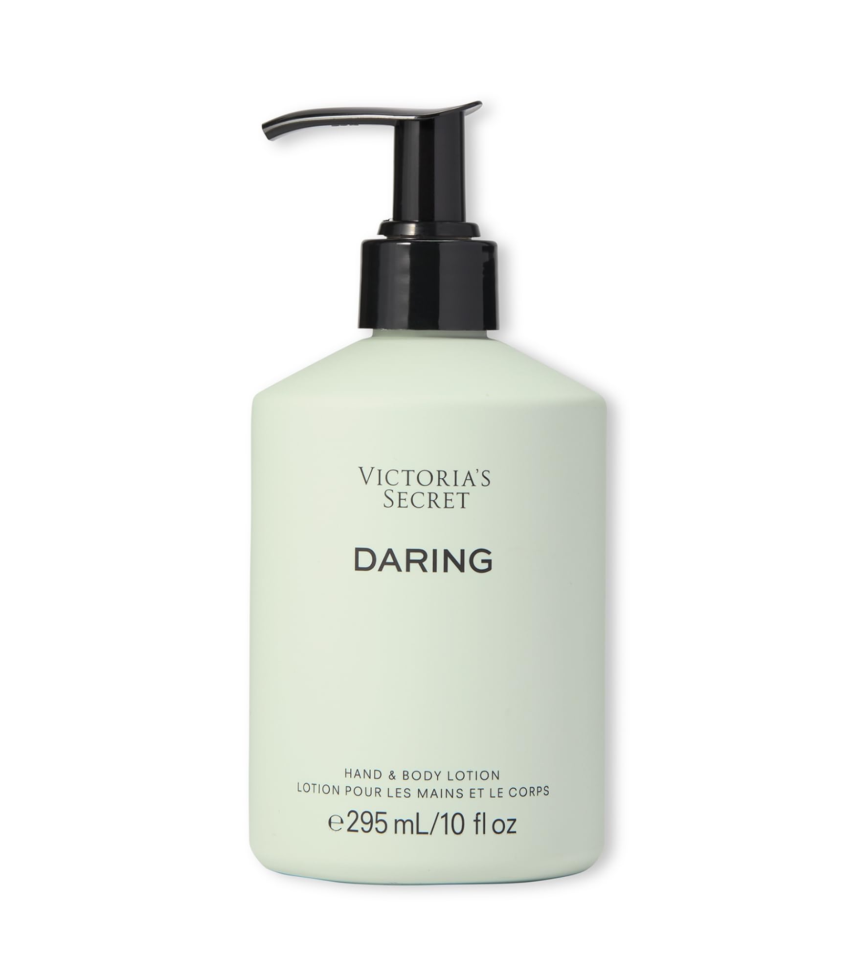 Victoria's Secret Daring Fragrance Body Lotion bottle with bergamot notes for daily scent.