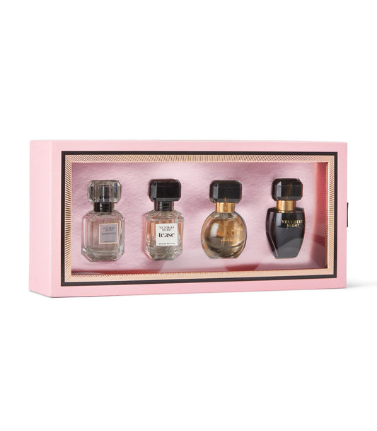 Victoria's Secret Fragrance Discovery Tease bottle with warm gourmand vibes for evening wear