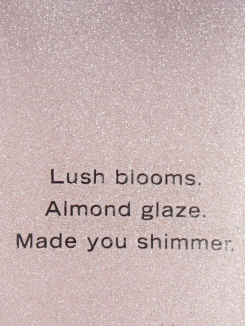 Application shot of Velvet Petals Shimmer lotion for fast absorption and hydration.