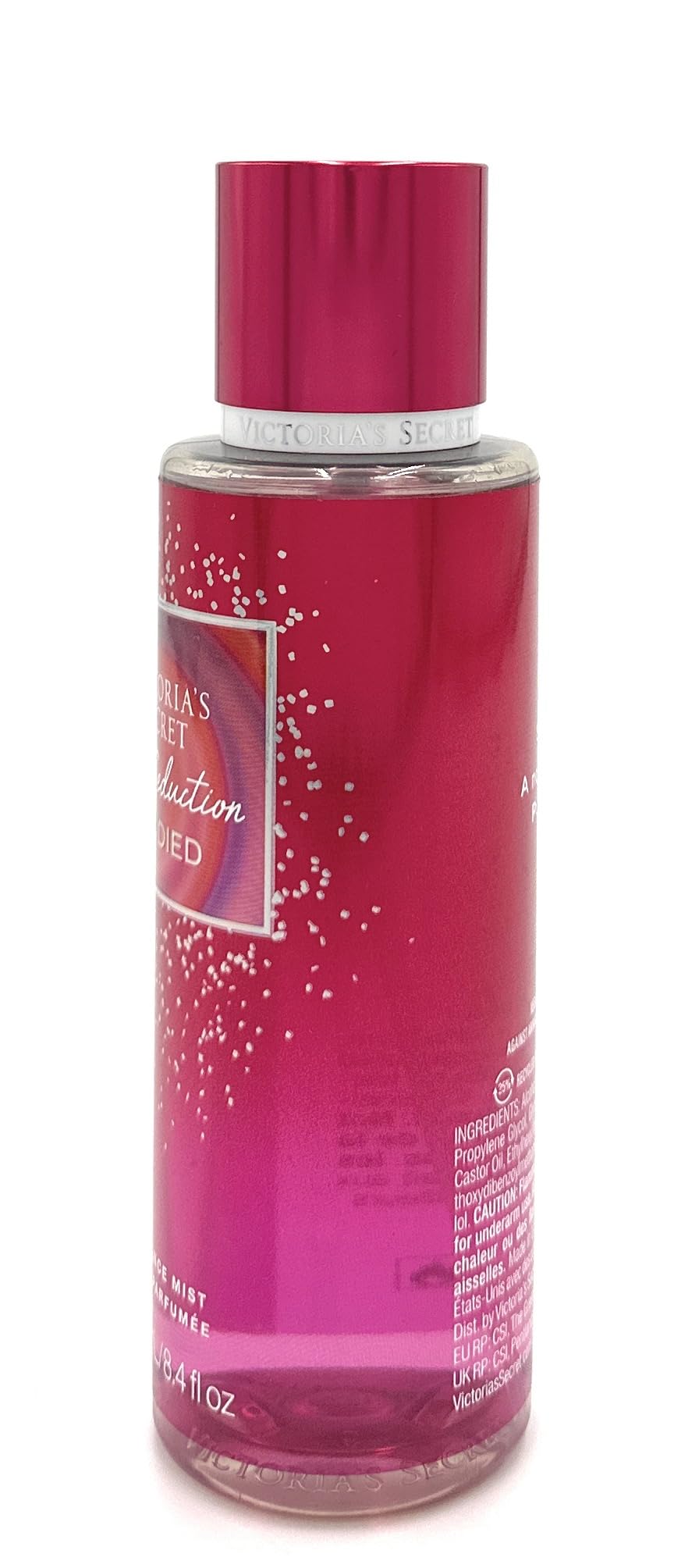 Victoria's Secret Fragrance Mist Pure Seduction Candied spray bottle ideal for a light daily spritz