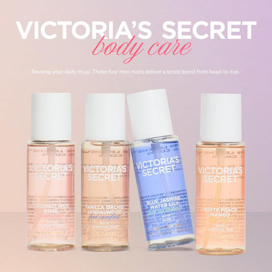 Victoria's Secret Coconut Milk Rose mini mist adds delicate floral gourmand notes
