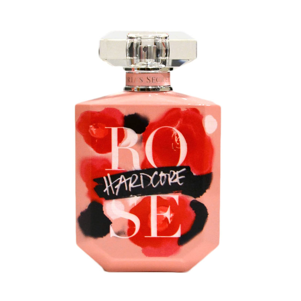 Victoria's Secret Hardcore Rose bottle front highlighting a bold bouquet ideal for daytime confidence.