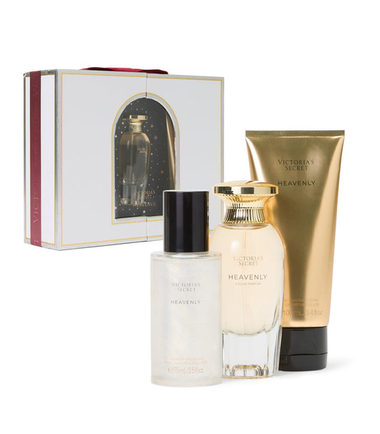 Victoria's Secret Heavenly EDP bottle for everyday radiant fragrance.