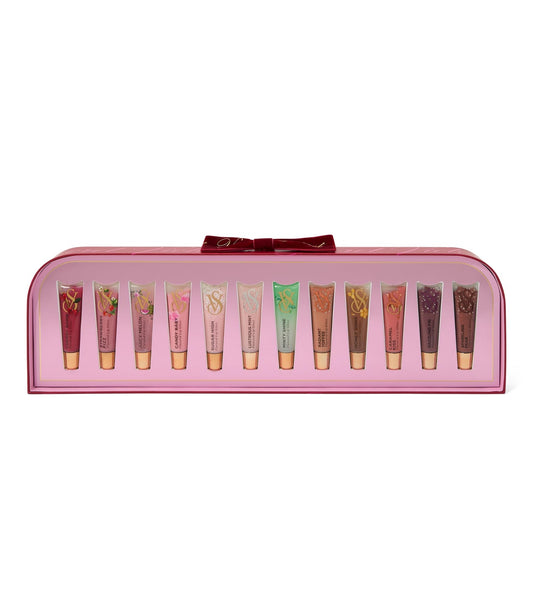 Victoria's Secret lip gift set packaging with gift-ready presentation for celebrations.