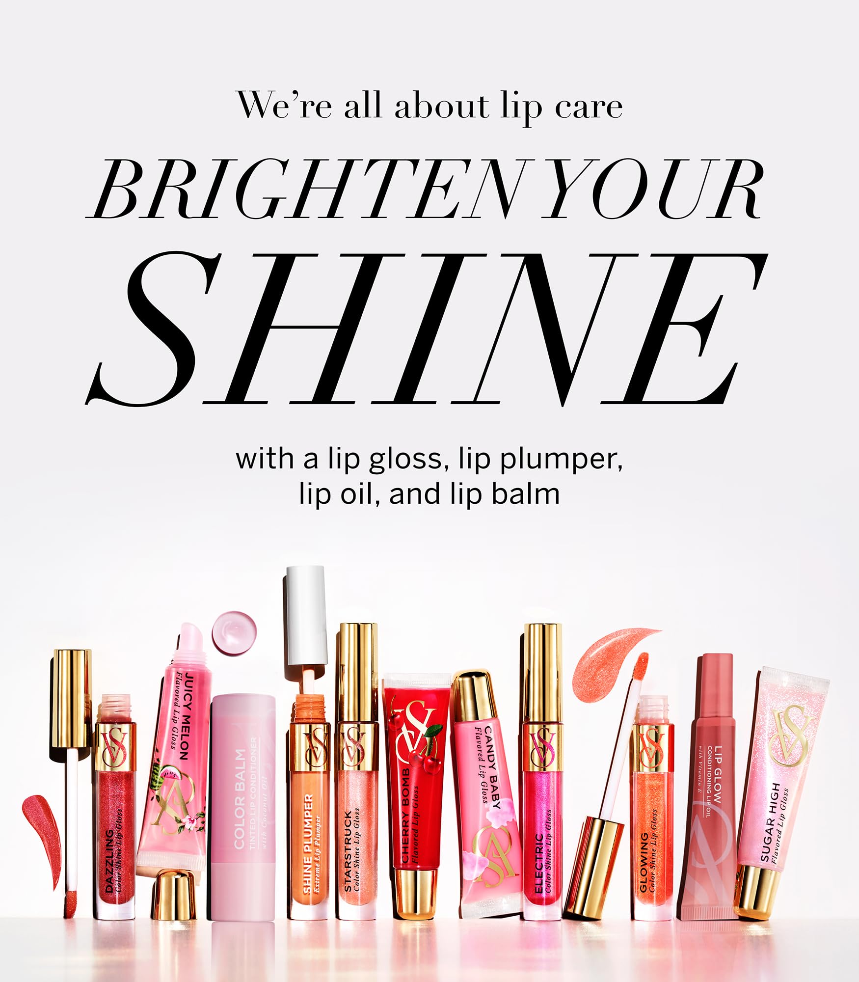 Victoria's Secret lip plumper shimmer creates a fuller-looking finish