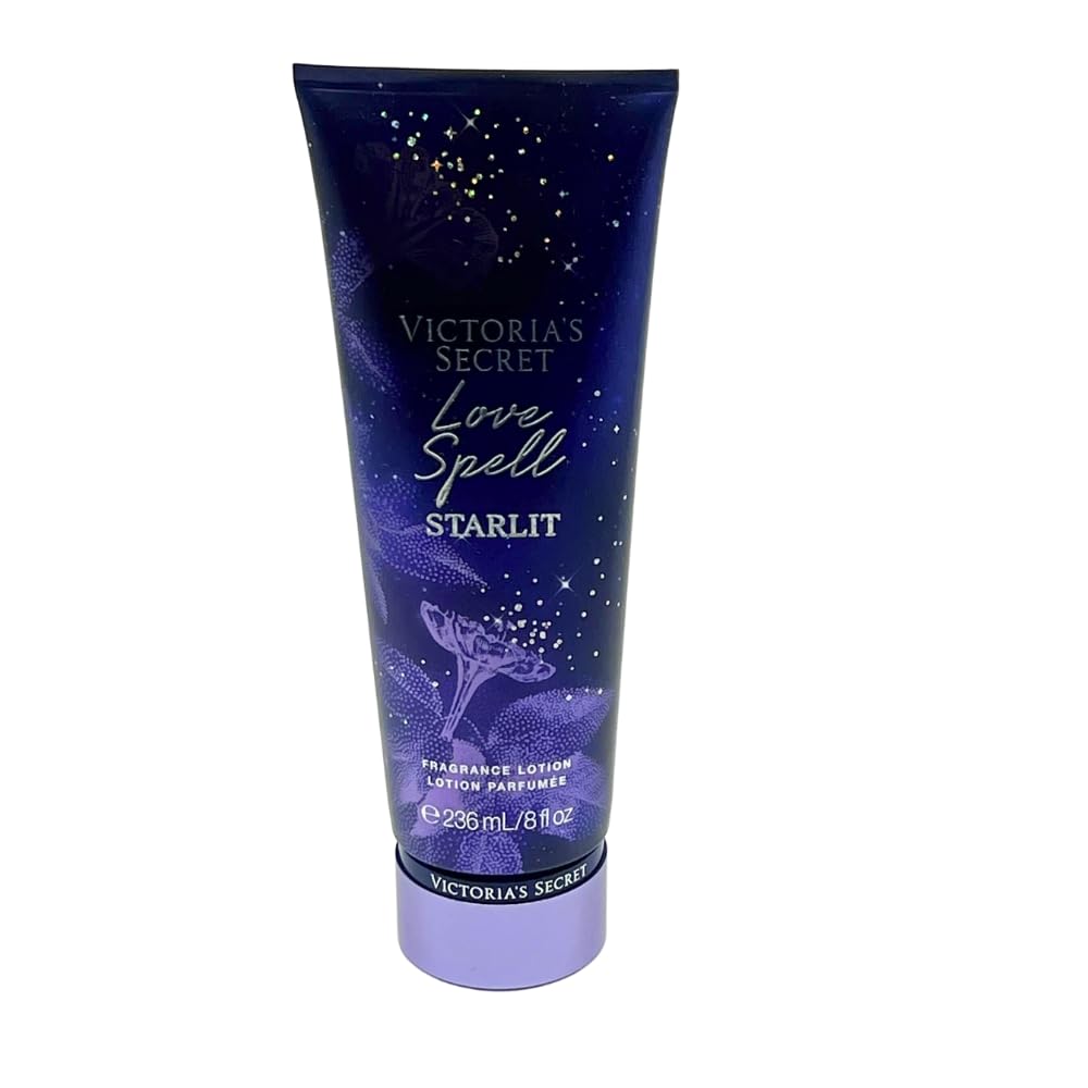 Victoria's Secret Love Spell Starlit display set on vanity for daily ritual