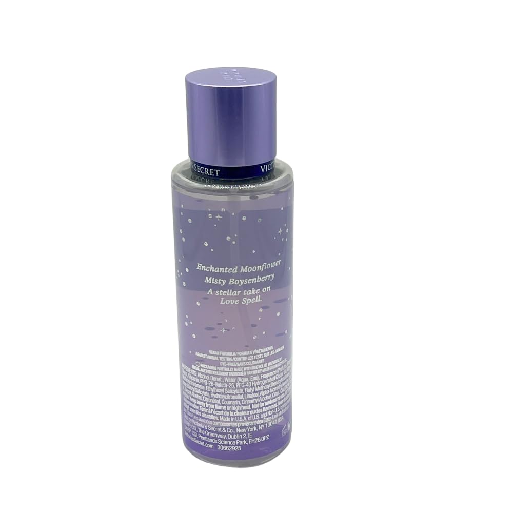 Victoria's Secret Love Spell Starlit label detail with Moon Flower detail
