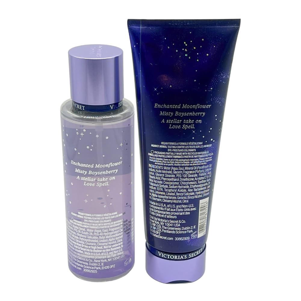 Victoria's Secret Love Spell Starlit lotion tube for hydrated, smooth skin