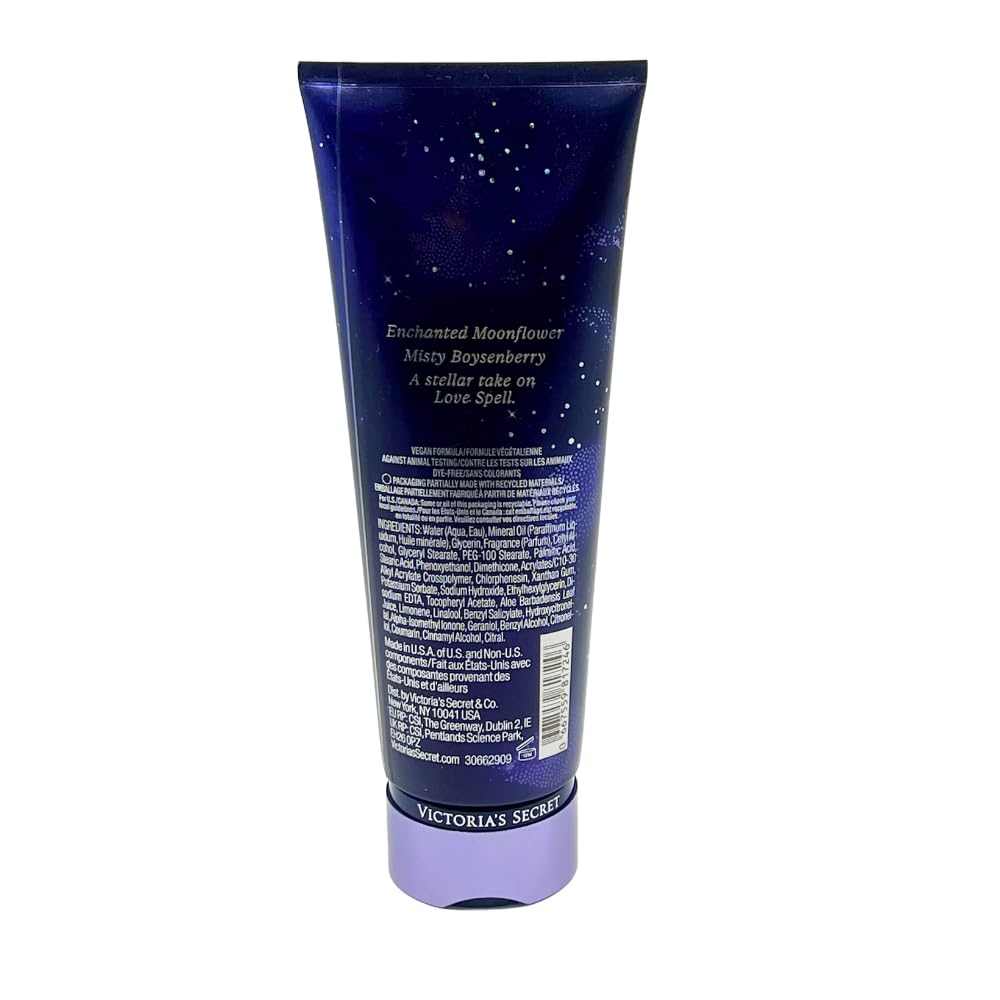 Victoria's Secret Love Spell Starlit moon flower note highlight in packaging