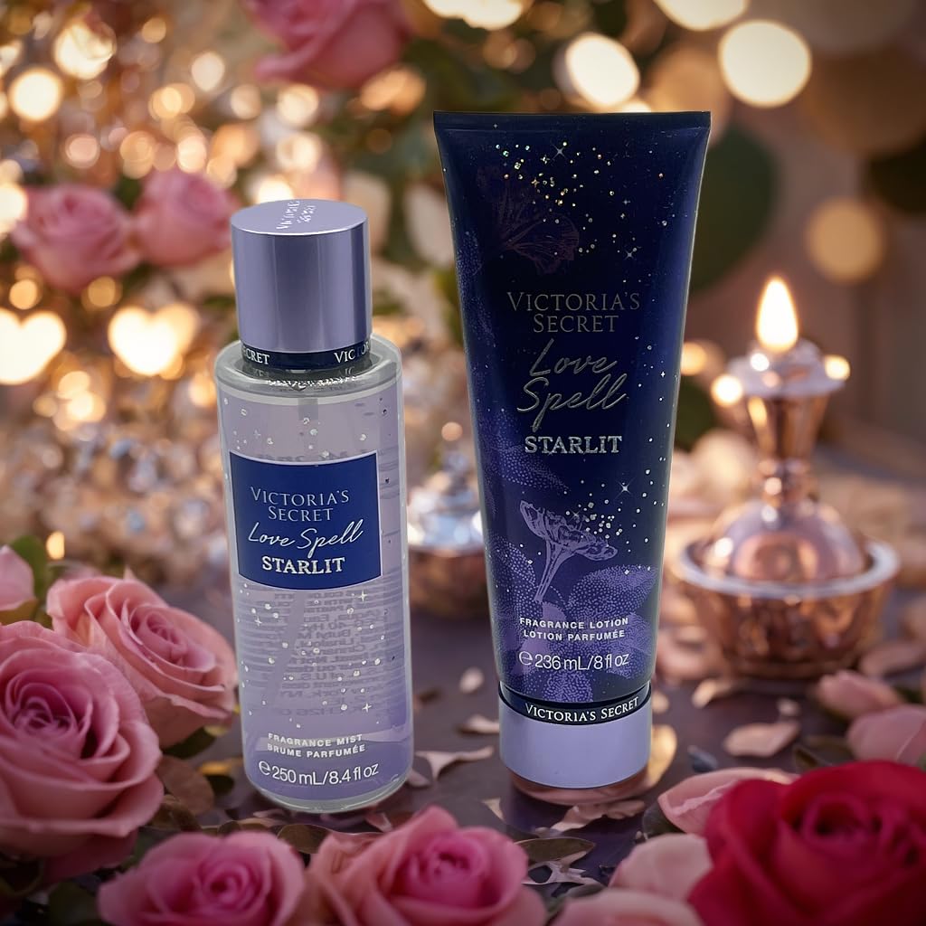 Victoria's Secret Love Spell Starlit packaging box, gift-ready presentation