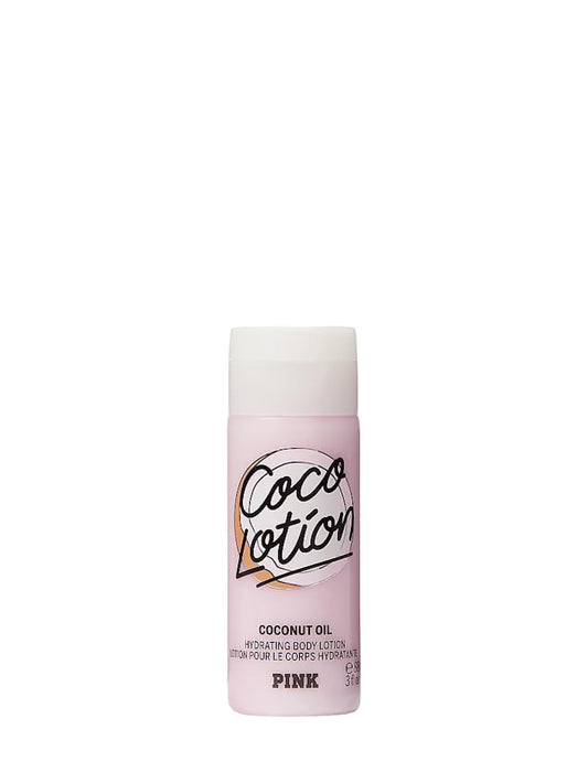 Victoria's Secret Pink COCO travel-size lotion for on-the-go moisturization