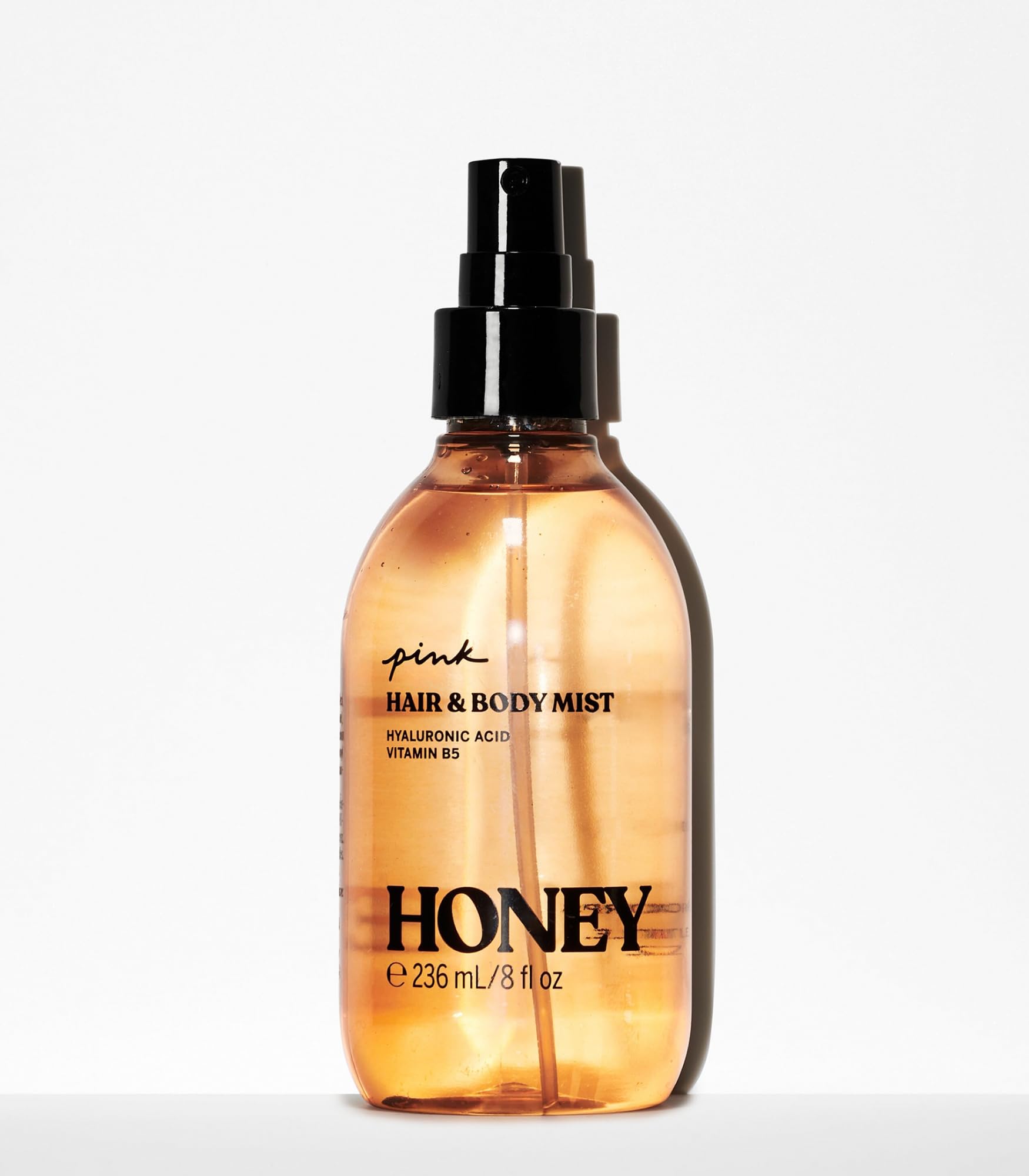 PINK Honey mist spritz captures a refreshing aroma for quick hair and skin refresh