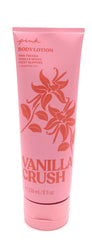 Victoria's Secret Pink scented body lotion bottle with Vanilla Crush for daily moisturization