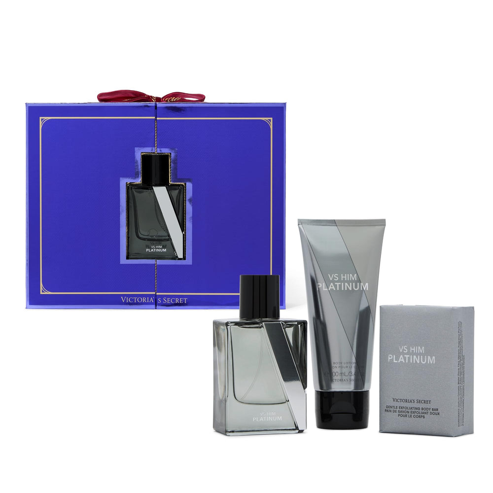 Victoria's Secret Platinum cologne bottle for everyday luxury and refined fragrance.