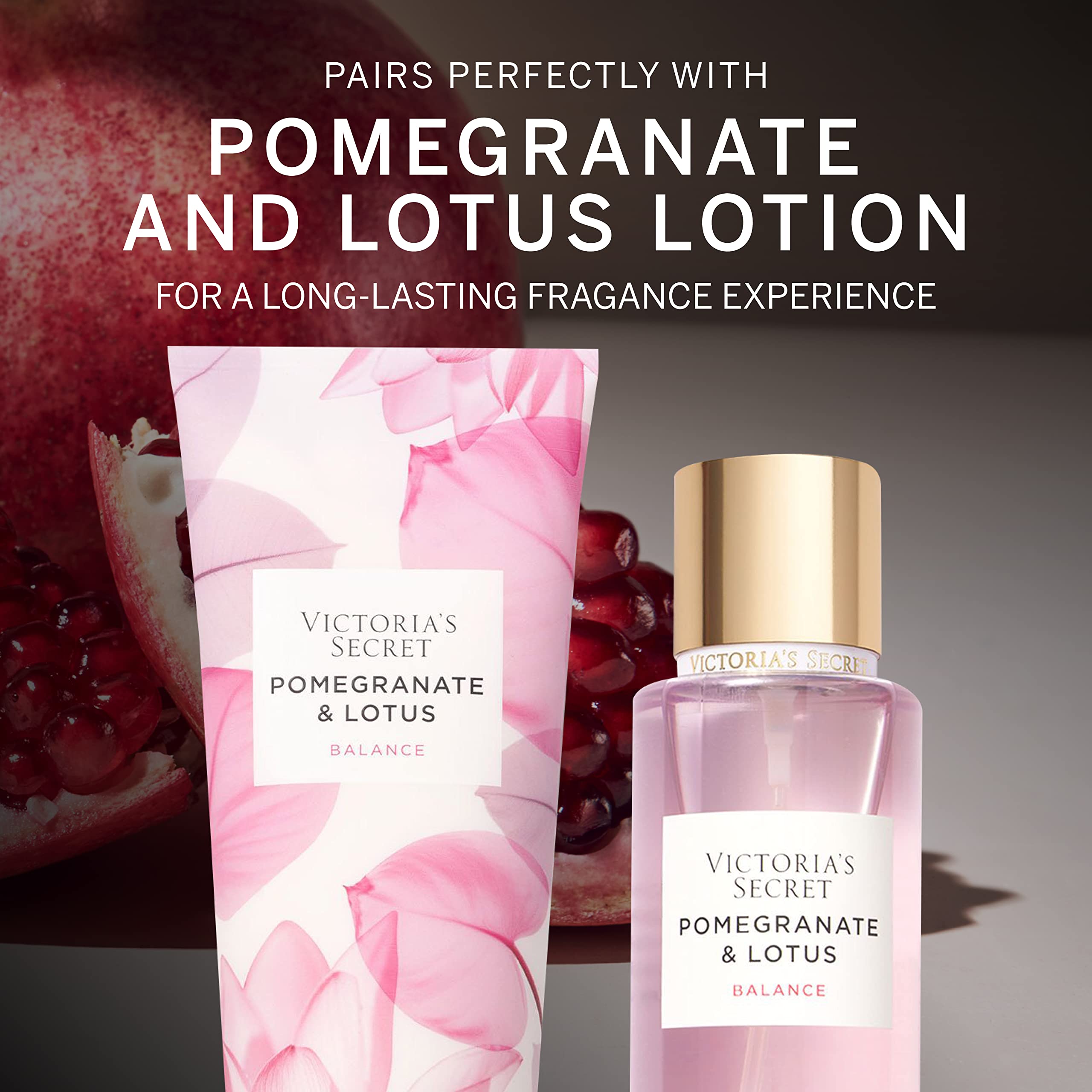 Victoria's Secret mist paired with lotion for longer-lasting fragrance