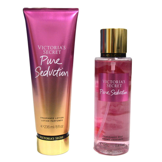 Victoria's Secret Pure Seduction fragrance mist bottle for daily scent and light moisture