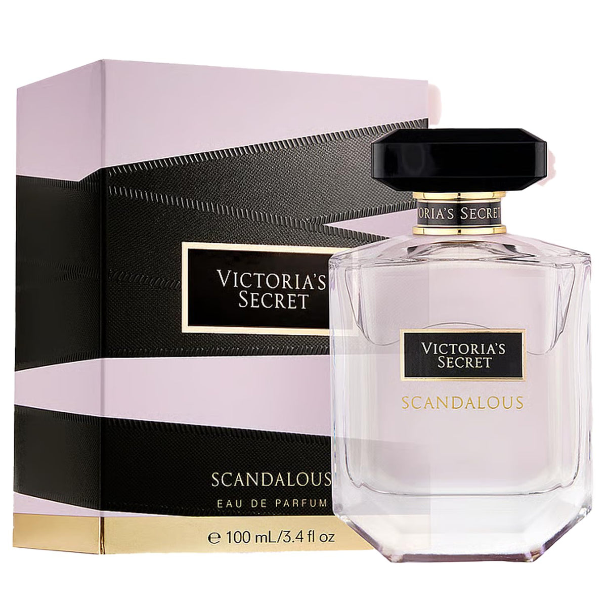 Victoria's Secret Scandalous bottle front view for evening fragrance.
