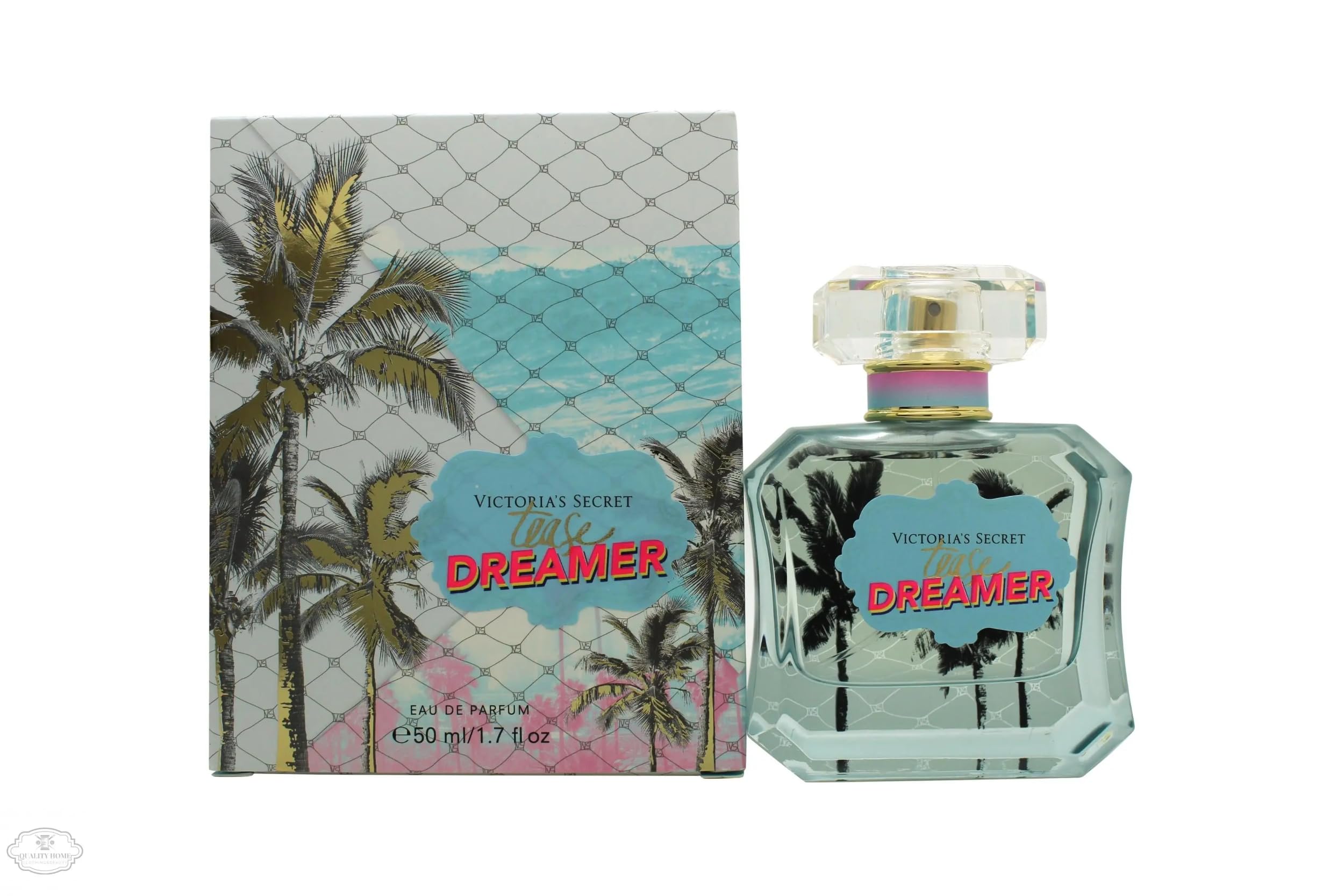 Victoria's Secret Tease Dreamer spray pour, suggesting easy application and fresh aroma.