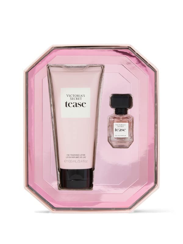 Victoria's Secret Tease white gardenia note close-up, floral hint.