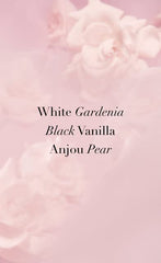 Victoria's Secret Tease Anjou pear note close-up.