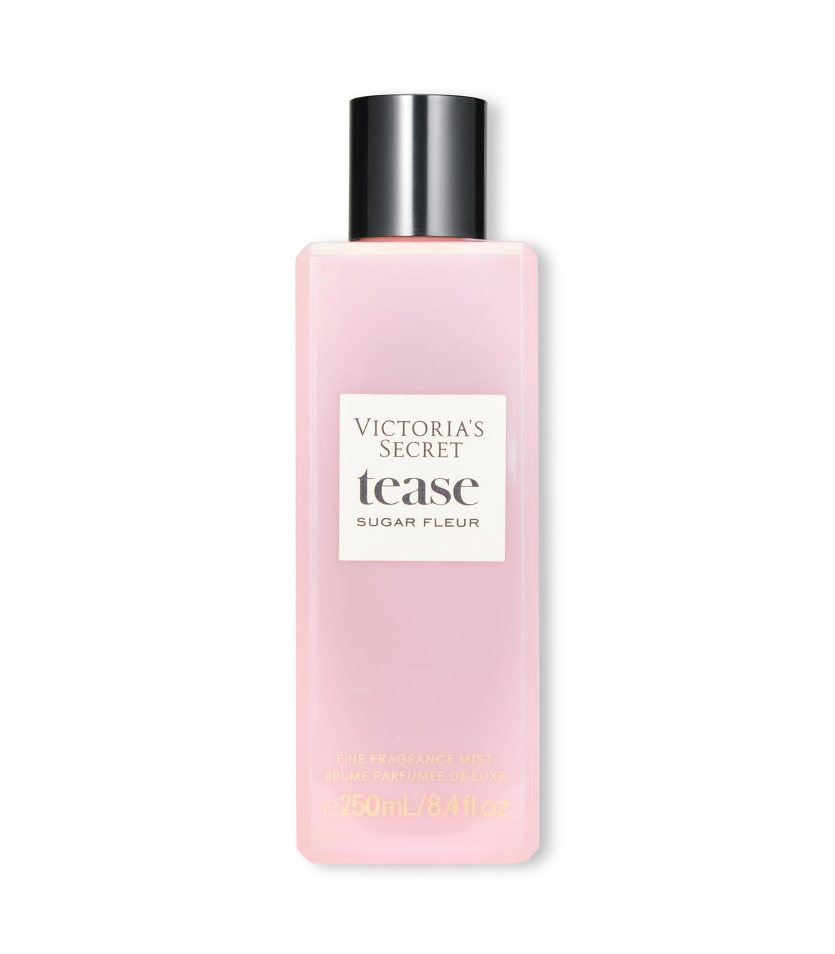 Victoria's Secret Tease Sugar Fleur bottle—front view—highlights fresh apple and floral gourmand notes.