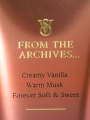 Victoria's Secret Vanilla Lace lotion texture close-up showing creamy hydration.