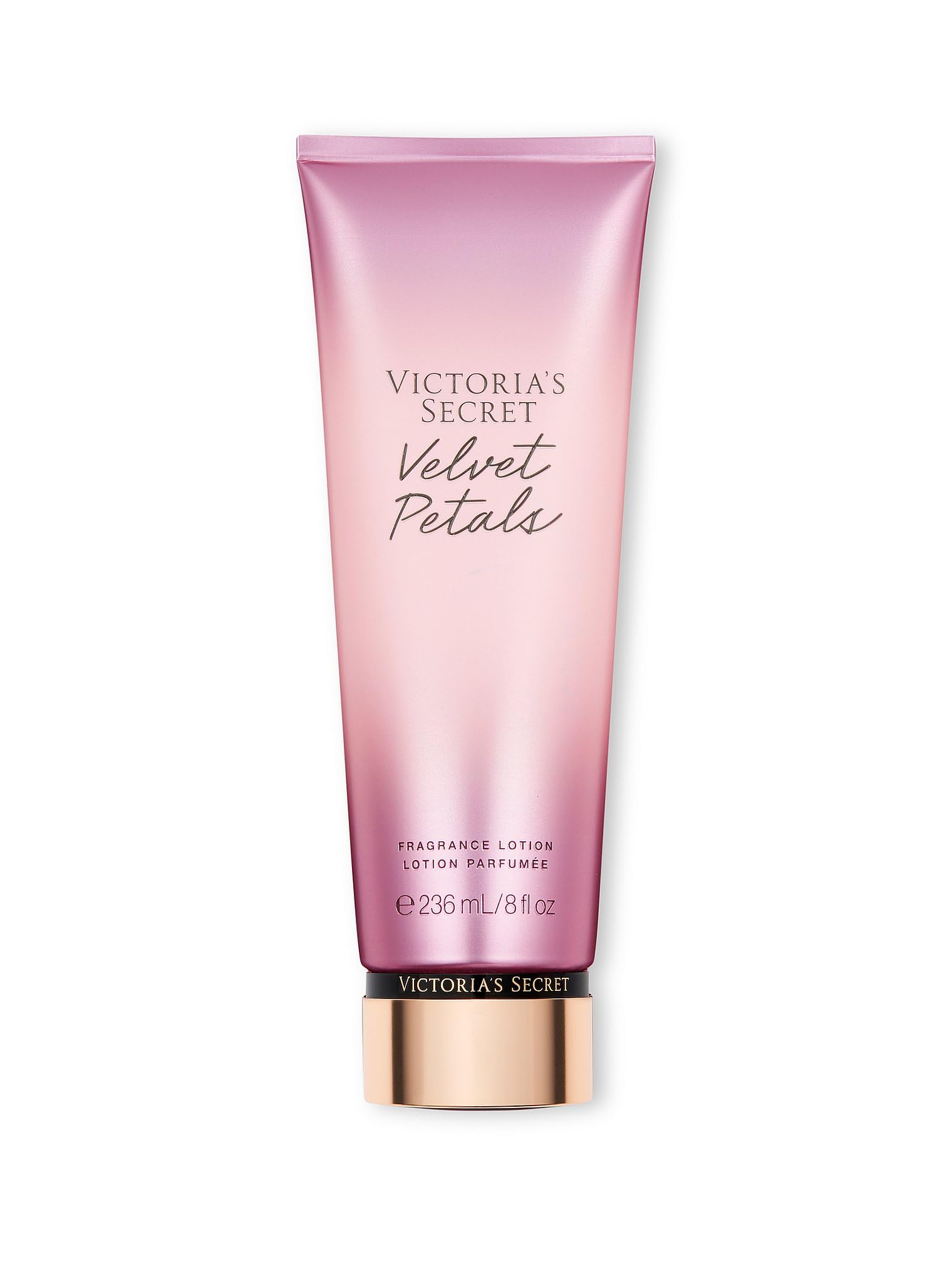 Victoria's Secret Velvet Petals lotion bottle for daily fragrance and smooth skin
