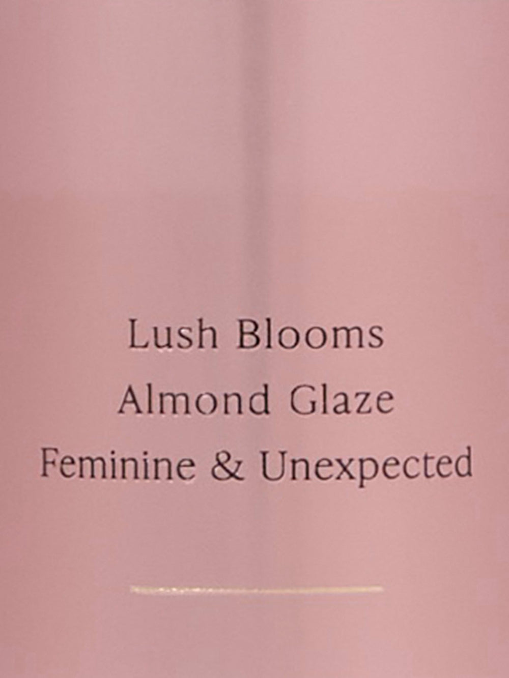 Victoria's Secret Velvet Petals application on neck creates soft scent.