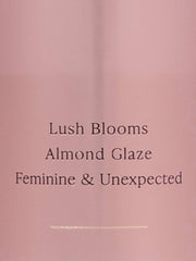 Victoria's Secret Velvet Petals application on neck creates soft scent.