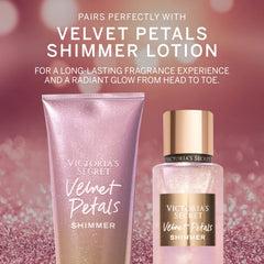 Victoria's Secret Velvet Petals Shimmer mist on skin for subtle aroma