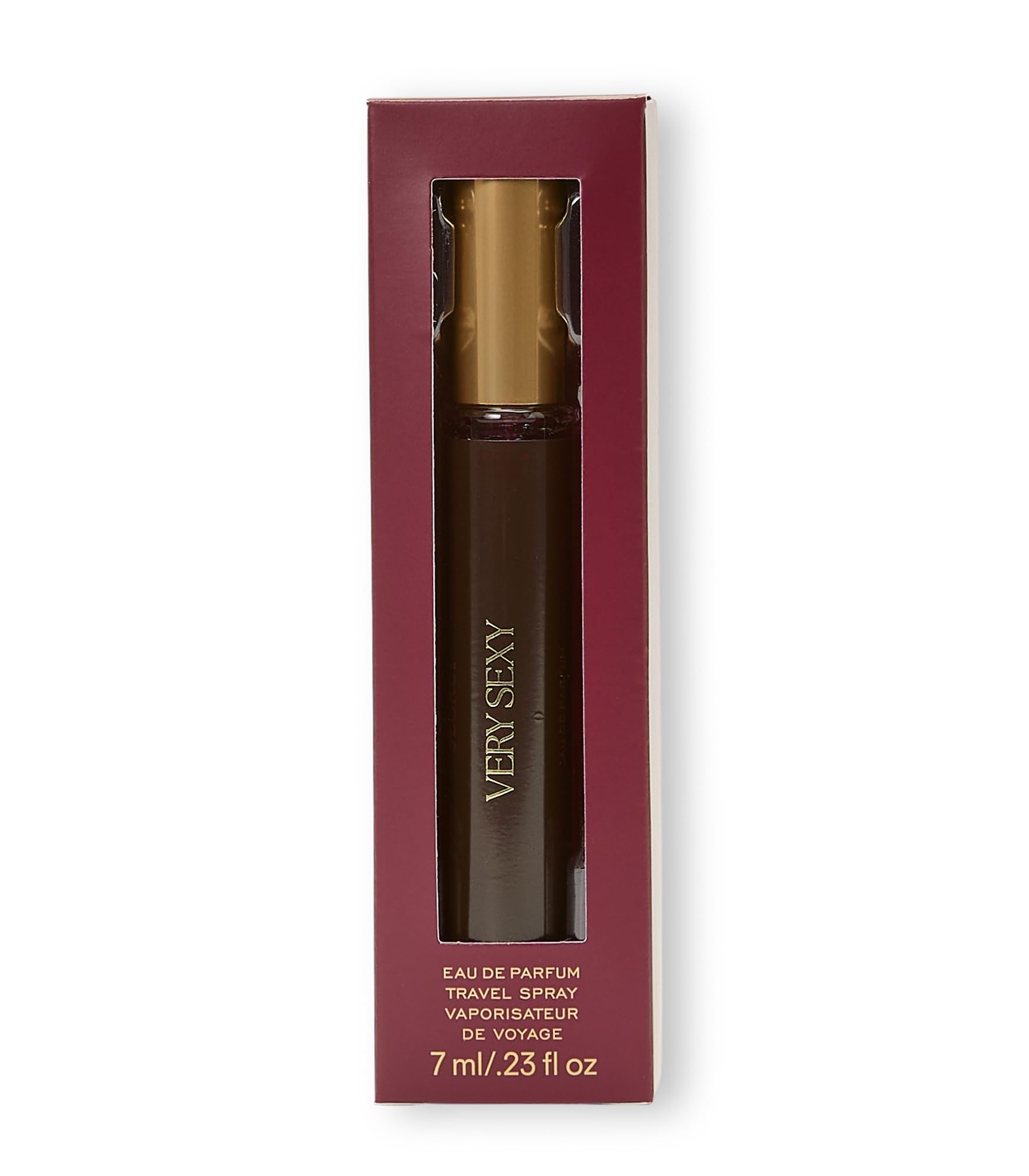 Victoria's Secret Very Sexy travel spray in a compact, TSA-friendly size for travel.